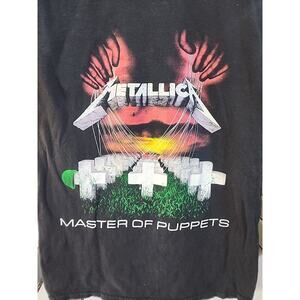 Metallica “Master of Puppets” T-Shirt – Vintage-Inspired Band Tee – Size [Small]